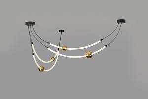 CCC 705-2 LED 4 ΣΩΛΗΝΕΣ ΜΕ ΧΡΥΣΗ ΔΙΑΚΟΣΜΗΤΙΚΗ ΜΠΑΛΑ