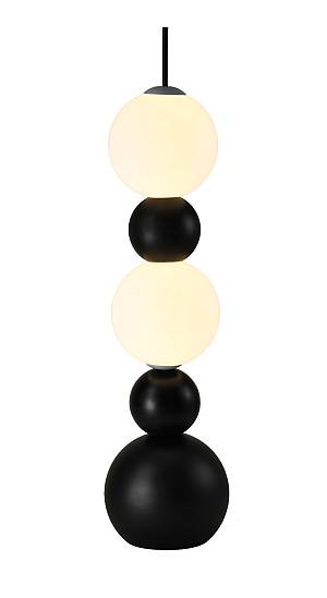 FLC 8035 BK ΔΑΠΕΔΟΥ ΑΚΡΥΛΙΚΟ+ΡΗΤΙΝΗ GUN BLACK  ΜΕ ΜΠΑΛΕΣ ΑΝΙΣΟΠΕΔΕΣ LED