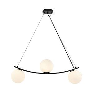 Κρεμαστή ράγα 3 x G9 μαύρη