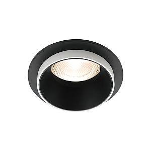 Σποτ ALFA GU10 RND Μαύρο Λευκό Μονό