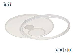 Οροφής Led Akon 38w 3000lm 3cct με control