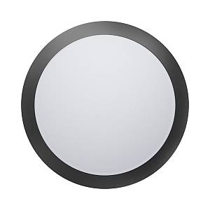 Πλαφονιέρα Napoli IP65 1 x Ε27 Ανθρακί