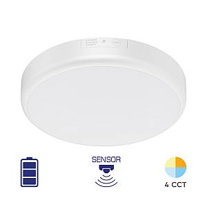 Πλαφονιέρα led Grande 20w 4in1 2000lm IP54 με ανίχνευση κίνησης, μέρα νύχτα και ασφαλείας