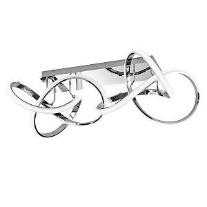 Οροφής led Indigo 5500lm 64w χρώμιο