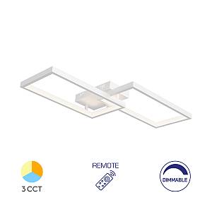 Οροφής led Nela 40w 4400lm CCT με Control