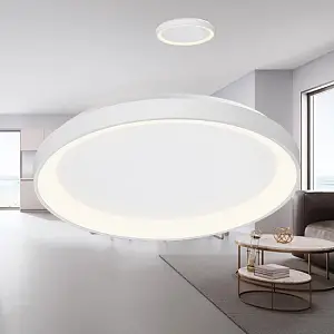 Πλαφονιέρα Bella 36W, CCT, 4260 lm, 48x5,8cm