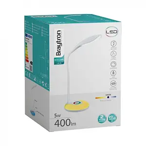 Φωτιστικό γραφείου led 5w 5000k & βάση RGB