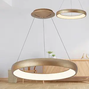 Κρεμαστό Led 46W Bella, CCT, 5200 lm, 58cm