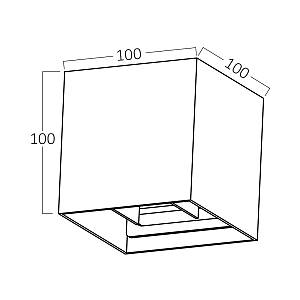 Απλίκα Vecta IP54 Λευκή (Λάμπα G9 6,5w εμπεριέχεται)
