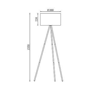 Φωτιστικό δαπέδου 1 x E27