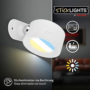 Απλίκα επαναφορτιζόμενη Tari 1,6w 3cct dimmable