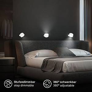 Απλίκα επαναφορτιζόμενη Tari 1,6w 3cct dimmable
