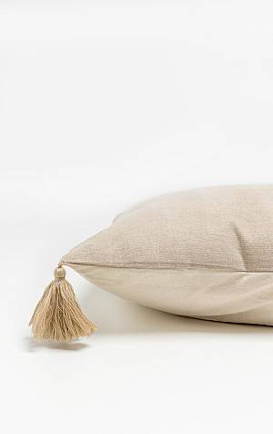 SABLE 8 ΔΙΑΚΟΣΜΗΤΙΚΟ ΜΑΞΙΛΑΡΙ ΒΑΜΒΑΚΙ ΜΠΕΖ 45x45cm