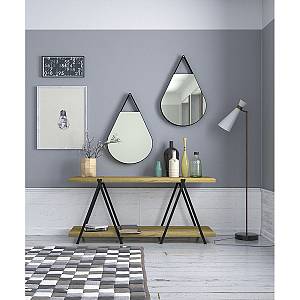 ALPHA ΚΟΝΣΟΛΑ WHITE WASHED 154x51xH76cm