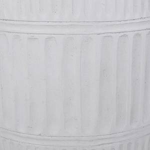 GEOMETRICAL 1 SIDE TABLE ΛΕΥΚΟ 38x38x47