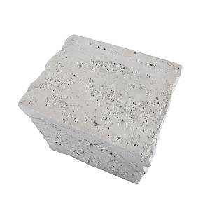 ZEUS SIDE TABLE ΓΚΡΙ 51x40,5xH46cm