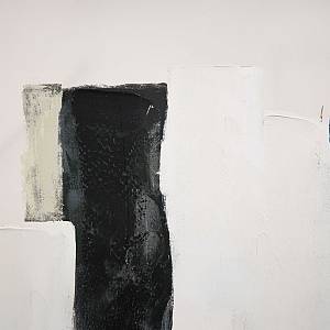 SANS FRONT ΠΙΝΑΚΑΣ ΔΙΑΚΟΣΜΗΤΙΚΟΣ ΜΕ ΚΟΡΝΙΖΑ 100x100x4cm ΚΑΜΒΑΣ ΜΠΕΖ ΛΕΥΚΟ ΜΑΥΡΟ ΞΥΛΟ ΦΥΣΙΚΟ