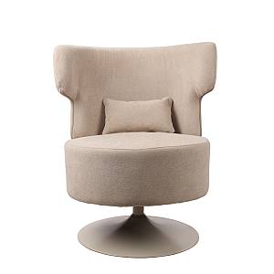 CANVAS ΠΟΛΥΘΡΟΝΑ ΠΕΡΙΣΤΡΕΦΟΜΕΝΗ BEIGE 73x69x87cm