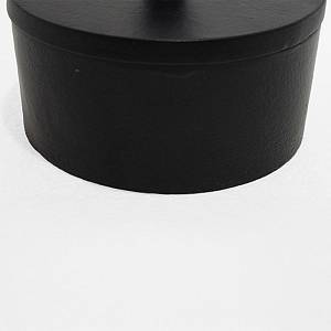 BOITE ΔΟΧΕΙΟ ΑΠΟΘΗΚΕΥΣΗΣ ΜΕ ΚΑΠΑΚΙ 14x14x10cm ΑΛΟΥΜΙΝΙΟ ΜΑΥΡΟ