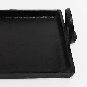 ANGOLO ΔΙΣΚΟΣ ΔΙΑΚΟΣΜΗΣΗΣ 50x19x3cm ΑΛΟΥΜΙΝΙΟ ΜΑΥΡΟ