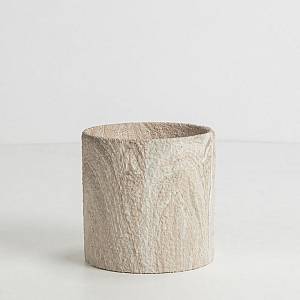 PUMOR ΚΑΣΠΩ ΣΕΤ 3ΤΜΧ 18x18x18cm ΚΕΡΑΜΙΚΟ ΜΠΕΖ ΛΕΥΚΟ