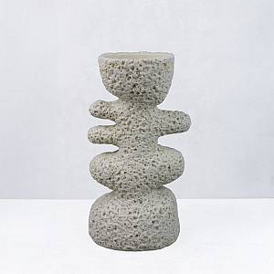 LUSTRE III ΚΗΡΟΠΗΓΙΟ ΔΙΑΚΟΣΜΗΤΙΚΟ 14.5x9.5x25cm RESIN ΜΠΕΖ