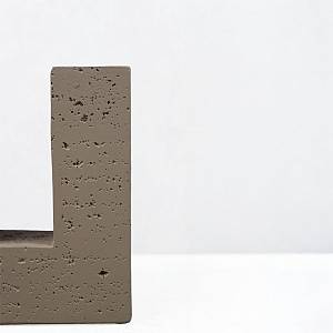 FLUX I ΚΗΡΟΠΗΓΙΟ ΔΙΑΚΟΣΜΗΤΙΚΟ 12x4x16cm RESIN ΚΑΦΕ