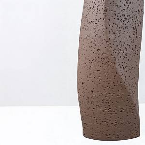 VOID I ΒΑΖΟ 16.5x14.5x39cm RESIN ΚΑΦΕ