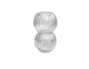 Βάζο γυαλ. διάφανο Φ11,5 Η20cm