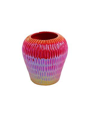 Βάζο κεραμ.φράουλα NEON 17,2Χ18