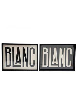 Κάδρο Blanc 2σχ.40Χ30