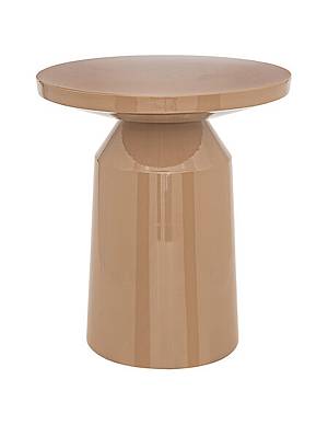 Τραπέζι ατσάλι βοηθητικό καραμελ  Φ38Η44cm