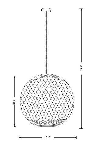 ΜΟΝΟΦΩΤΟ-ΚΡΕΜΑΣΤΟ ΦΩΤΙΣΤΙΚΟ-ΚΩΔ. PALLA-B