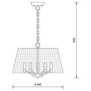 ΠΟΛΥΦΩΤΟ-ΚΡΕΜΑΣΤΟ ΦΩΤΙΣΤΙΚΟ-ΚΩΔ. ANTICO-5-Y