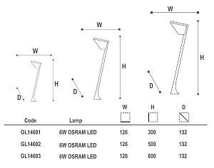 ΦΩΤΙΣΤΙΚΑ ΕΞΩΤΕΡΙΚΟΥ ΧΩΡΟΥ - ΚΩΔ. GL14601