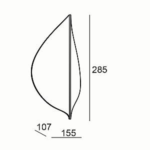ΦΩΤΙΣΤΙΚΑ ΕΞΩΤΕΡΙΚΟΥ ΧΩΡΟΥ - ΚΑΦΕ ΧΡΩΜΑ - ΚΩΔ. LEAF-9W