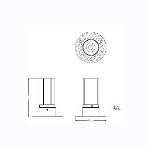 ΣΠΟΤ ΦΩΤΙΣΤΙΚΟ ΧΩΝΕΥΤΟ-ΚΩΔ. OGIO-40-T