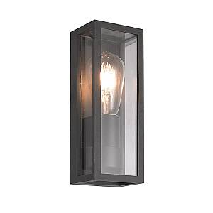 OUTDOOR SCONCE 1XE27 BLACK