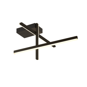 CEILING LED LIGHT 23W 3000K ALUMINIUM BLACK
