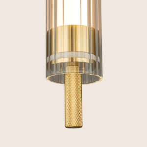 PENDANT LED LIGHT 20W 3000K BRUSHED GOLD