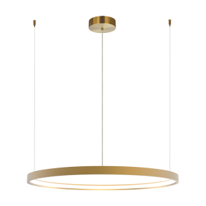 PENDANT LED LIGHT 45W 3000K ALUMINIUM GOLD