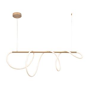 PENDANT LIGHT LED 28W GOLD MAT