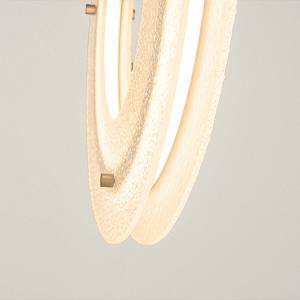 PENDANT LED LIGHT 11W 3000K  ALUMINIUM-GLASS  GOLD