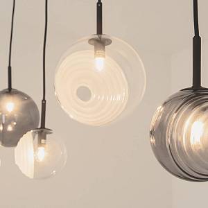 LINE LIGHT 5ΧG9 MAX 5W METAL-GLASS, CLEAR-FROST WHITE-SMOKED