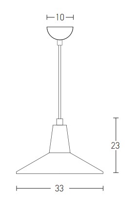 PENDANT LIGHT 1XE27 BLACK-WOOD