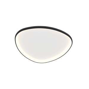CEILING LED LIGHT 39W 3000K METAL-ACRYLIC BLACK