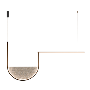 PENDANT LED LIGHT 35W 3000K,4000K BLACK-LIGHT GREY