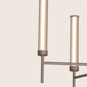 PENDANT LED LIGHT 46W 3000K TRIAC BRUSHED COFFEE