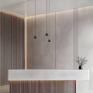 PENDANT LED LIGHT 7W 3000K SANDY BLACK ALUMINIUM