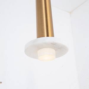 PENDANT LED LIGHT 6W 3000K ALUMINUM -MARBLE GOLD MATT